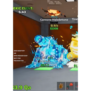 Fortnite steal the Brainrot cannone maledttone 