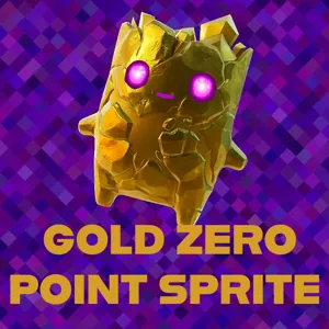 Gold zero point sprite