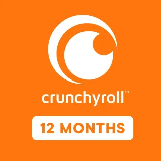 Crunchyroll 1 Screen Shared Account MegaFan - 12 Months Subscription