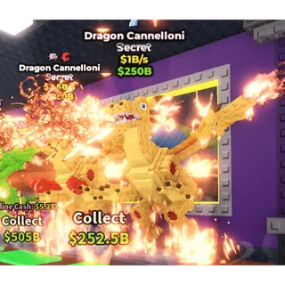 Dragon Cannelloni 1b and dragon cannelloni 2.5b/s - steal a brainrot