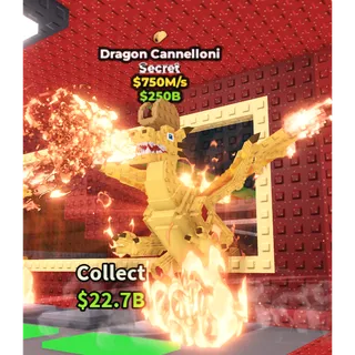 Dragon Cannelloni 750M/s - steal a brainrot
