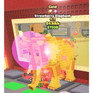 Strawberry Elephant 4.6B/s | Steal a Brainrot