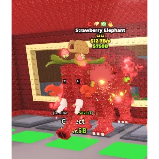 Strawberry Elephant 12.7B/S - Steal a brainrot