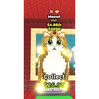 Meowl 4.8B/s - steal a brainrot