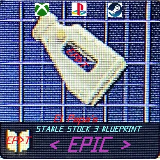 STABLE STOCK 3 BLUEPRINT