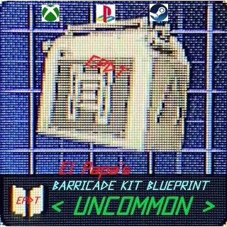 BARRICADE KIT BLUEPRINT