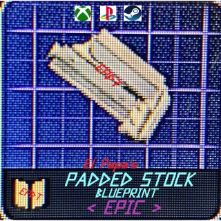 PADDED STOCK BLUEPRINT