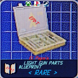 LIGHT GUN PARTS BLUEPRINT