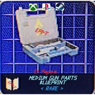 MEDIUM GUN PARTS BLUEPRINT