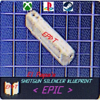 SHOTGUN SILENCER BLUEPRINT