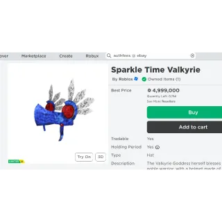 SPARKLE TIME VALK - ROBLOX LIMITED