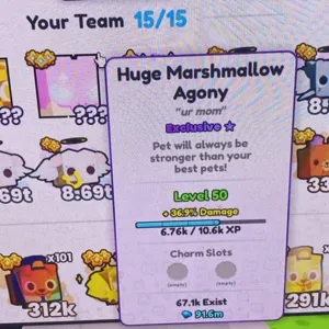 Huge Marshmallow Agony - PS99