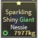 Sparkling Shiny Giant Nessie