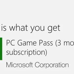 Xbox Gamepass PC 3 months