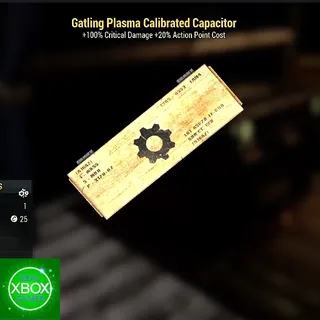 Gatling Plasma Calibrated Capacitor
