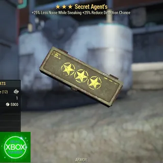 5 Secret Agent's MOD