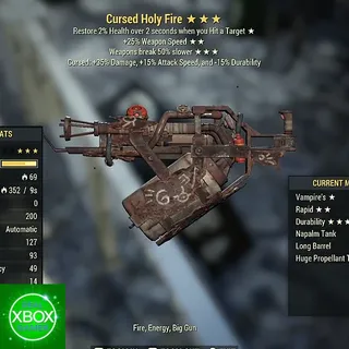 Cursed Holy Fire