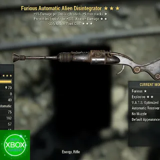 F2535 Alien Disintegrator Full Modded ⭐⭐⭐