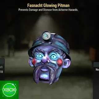 Fasnacht Glowing Pitman Mask