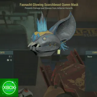 Glowing Scorchbeast Queen Mask