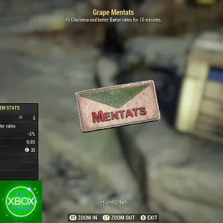 150X Grape mentats