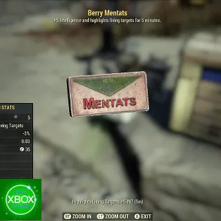 200X Berry mentats