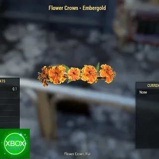 Flower Crown -Embergold