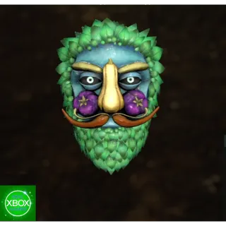 Fasnacht Glowing Veggie Man Mask