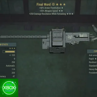 Furious 5035 Conductor's .50 Cal Machine Gun ⭐⭐⭐⭐