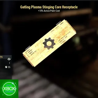 Gatling Plasma Stinging Core Receptacle 9528