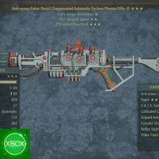 Furious 5035 Conductor Enclave Plasma Rifle Full Modded ⭐⭐⭐⭐