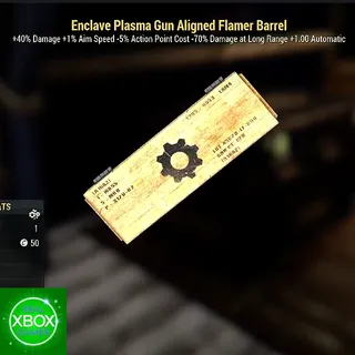 2X Enclave Aligned Flamer Barrel