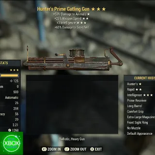 Bloodied 5035 Gatling Gun Fully Modded ⭐⭐⭐