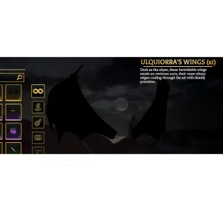 AOTR ULQUIORRA'S Wings