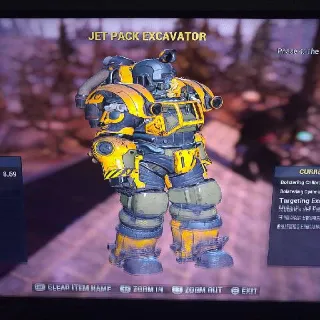 Jet Pack Excavator