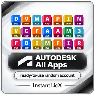 Autodesk Suite All Apps – Ready-to-use Account – 2 Years – 2 PCs – Windows / Mac