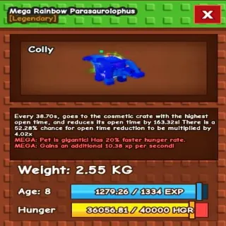 MEGA RBH PARASAULOPHUS