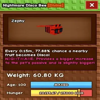 NM HUGE DISCOBEE 60KG