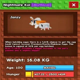 4PCS NM KOI 16KG UP TO 20KG