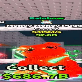 Rainbow Money Money Pugg