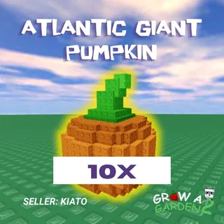10x Atlantic Giant Pumpkin GAG 2