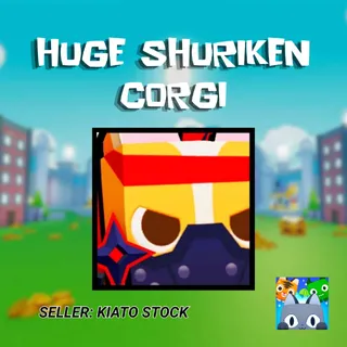 Huge Shuriken Corgi Petsim 99