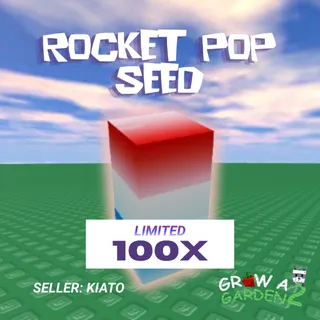 100x Rocket Pop Seed GAG 2