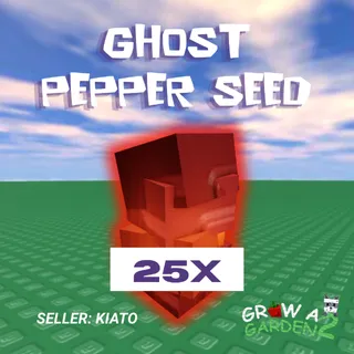 25x Ghost Pepper Seed GAG 2