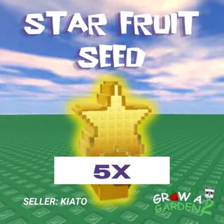 5x Star Fruit Seed GAG 2
