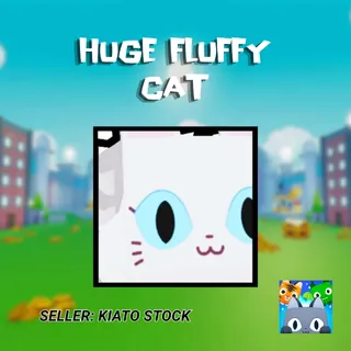 Huge Fluffy Cat Petsim 99