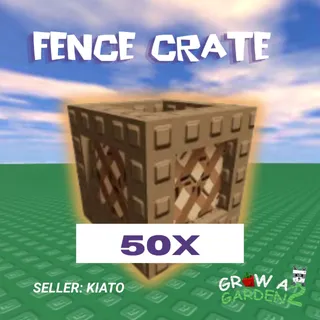 50x Fence Crate GAG 2