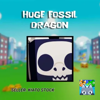Huge Fossil Dragon Petsim 99