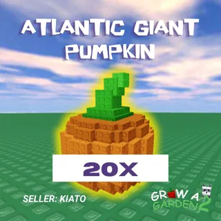 20x Atlantic Giant Pumpkin GAG 2