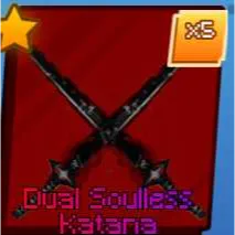 Blade Ball - Dual Soulless Katana